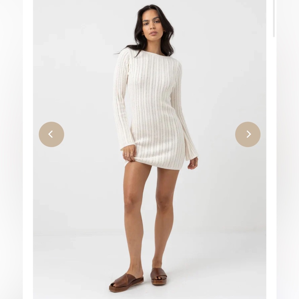 Rhythm Charlize Knitted Long Sleeve Mini Dress SOLD OUT